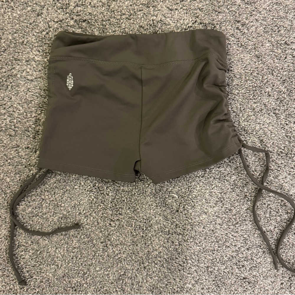 FP Movement by Free People Olive Green Athletic Shorts